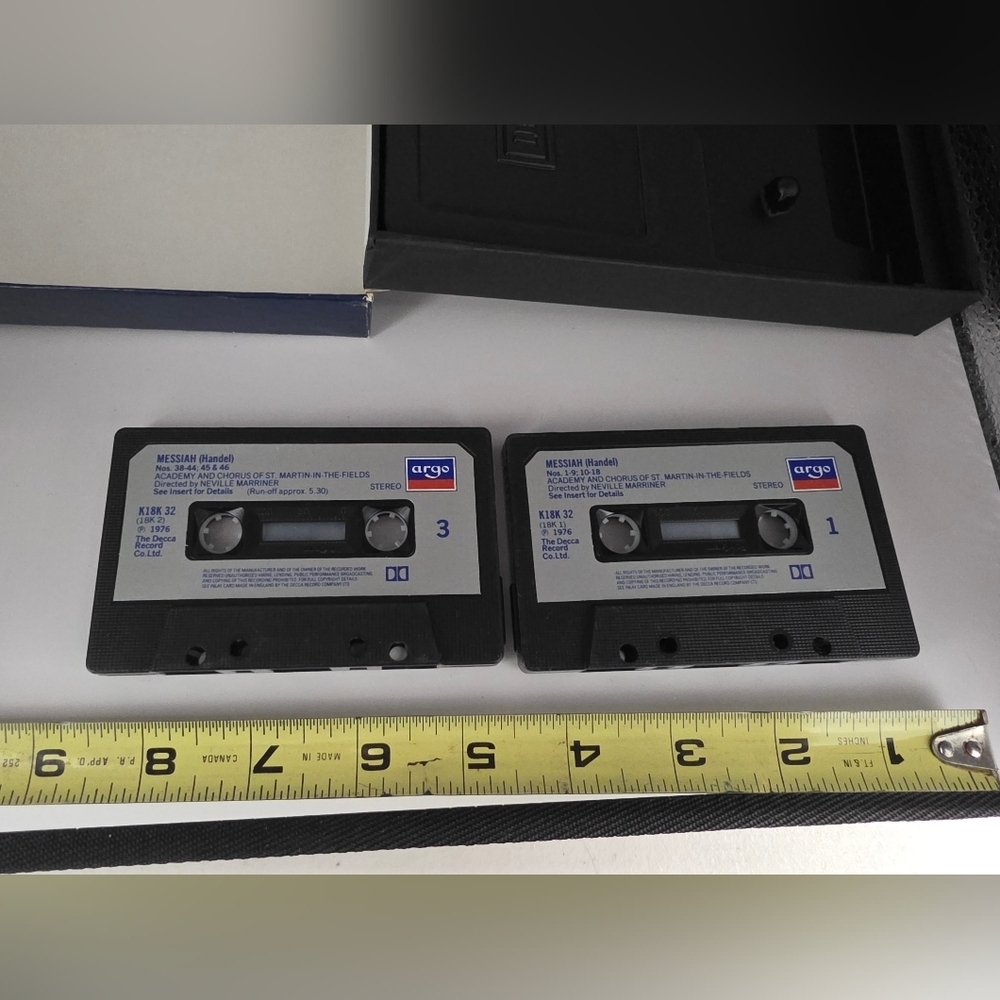Handel's Messiah Box Cassettes - Picture 10 of 14